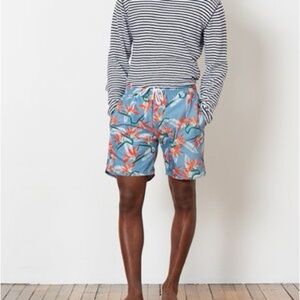 Saturdays New York City Tropical Swim Trunks